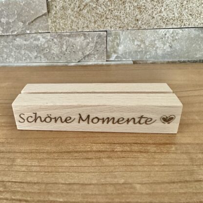 Kartenhalter "Schöne Momente"