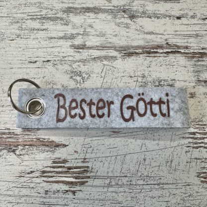 Schlüsselanhänger "Bester Götti"