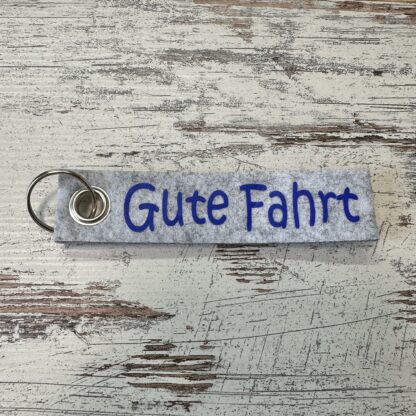 Schlüsselanhänger "Gute Fahrt"
