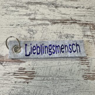 Schlüsselanhänger "Lieblingsmensch"