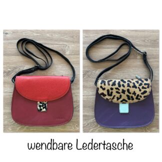 Wendbare Ledertasche ALICE