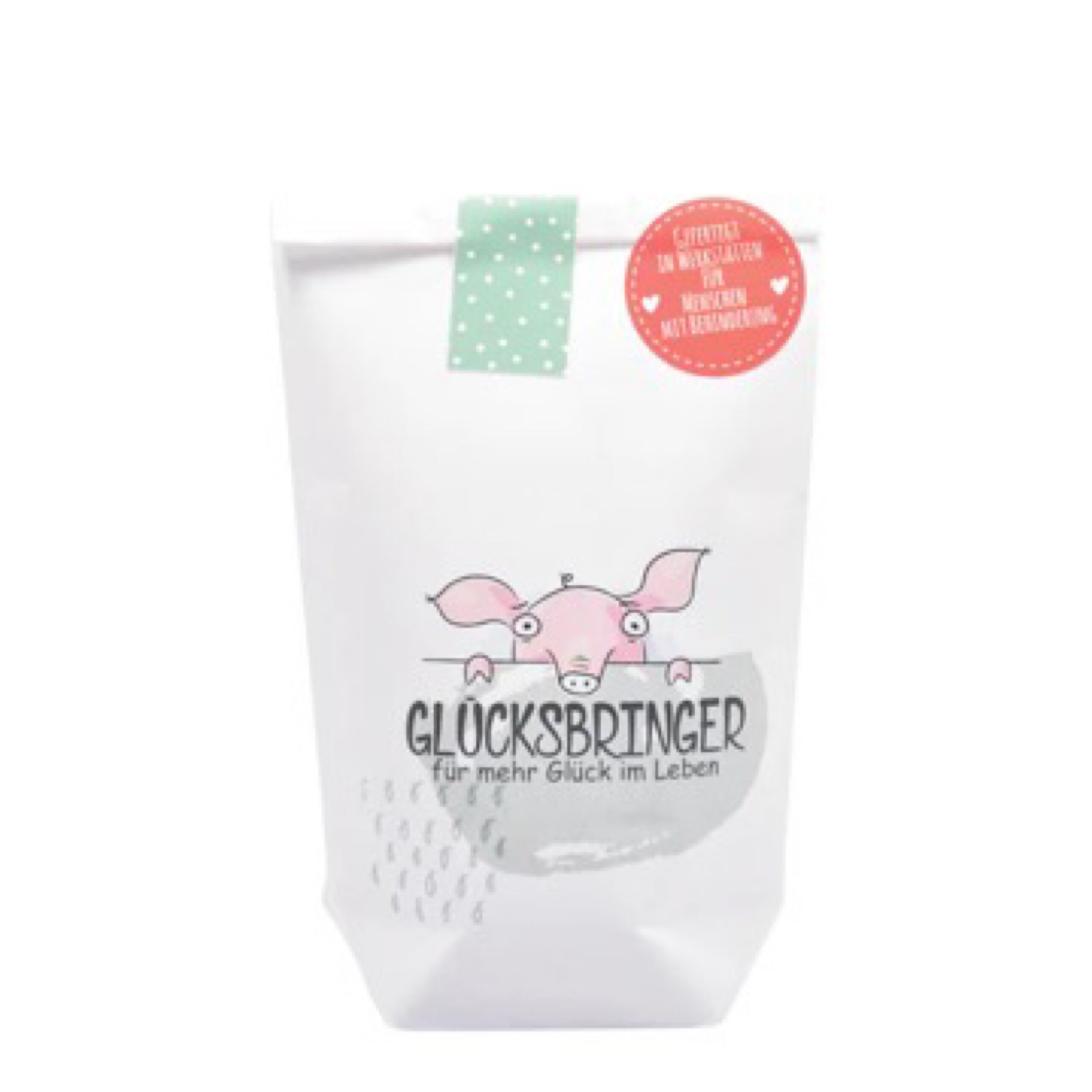 Mini Emotionen Wundertüte mit Glücksschwein