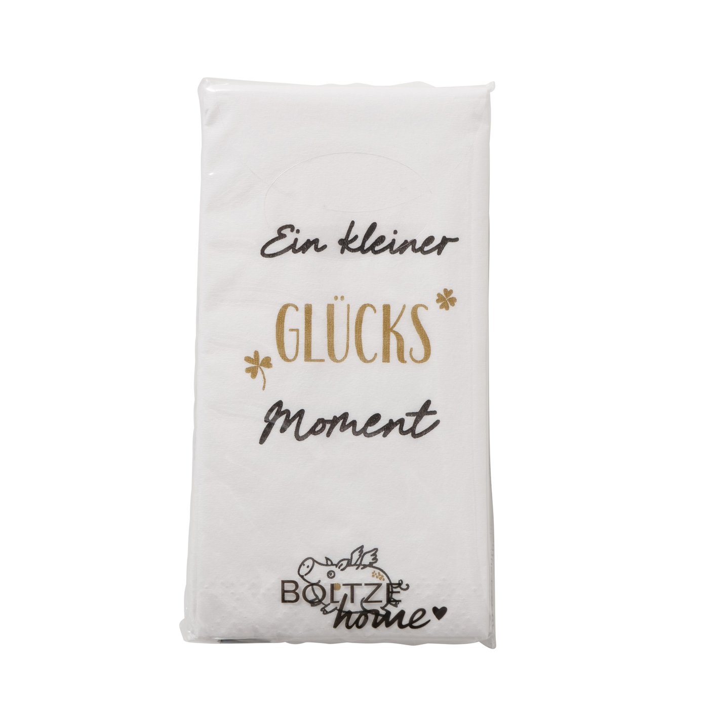 Papiertaschentücher "Ein kleiner Glücks Moment"