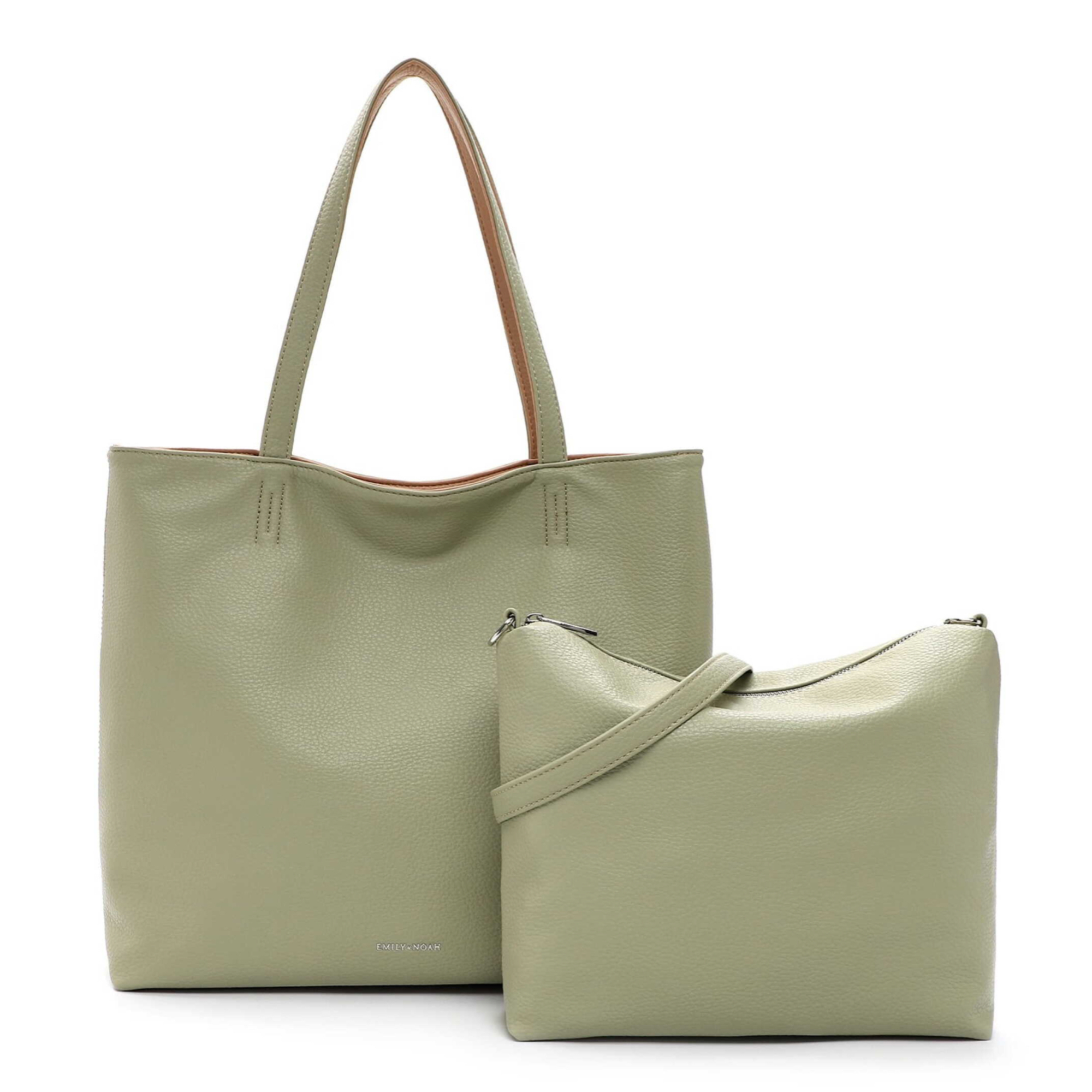 Wendbarer Bag-in-Bag Shopper Eva pistachio