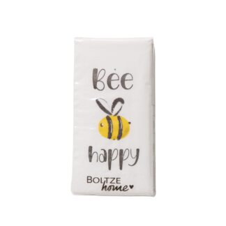 Papiertaschentücher "Bee happy"