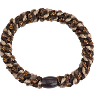 Haargummi Kknekki Mix Moss Brown Glitter