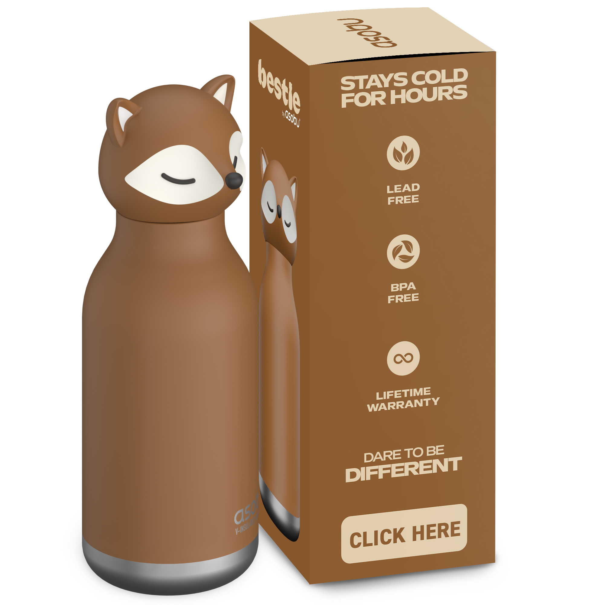 Thermosflasche Fuchs Sora, 460ml - Image 4