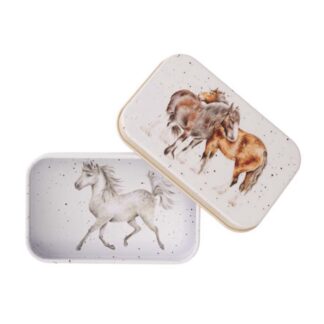 Mini Geschenkdose "Pferde"