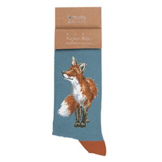 Herrensocken mit Fuchs