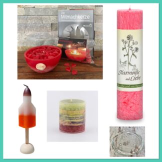 Kerzen und Zubehör
