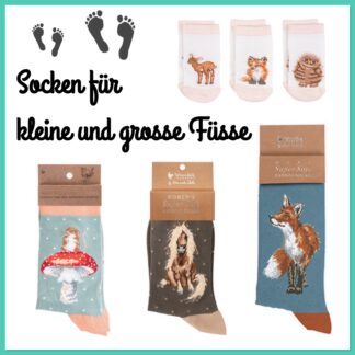 Socken für kleine und grosse Füsse